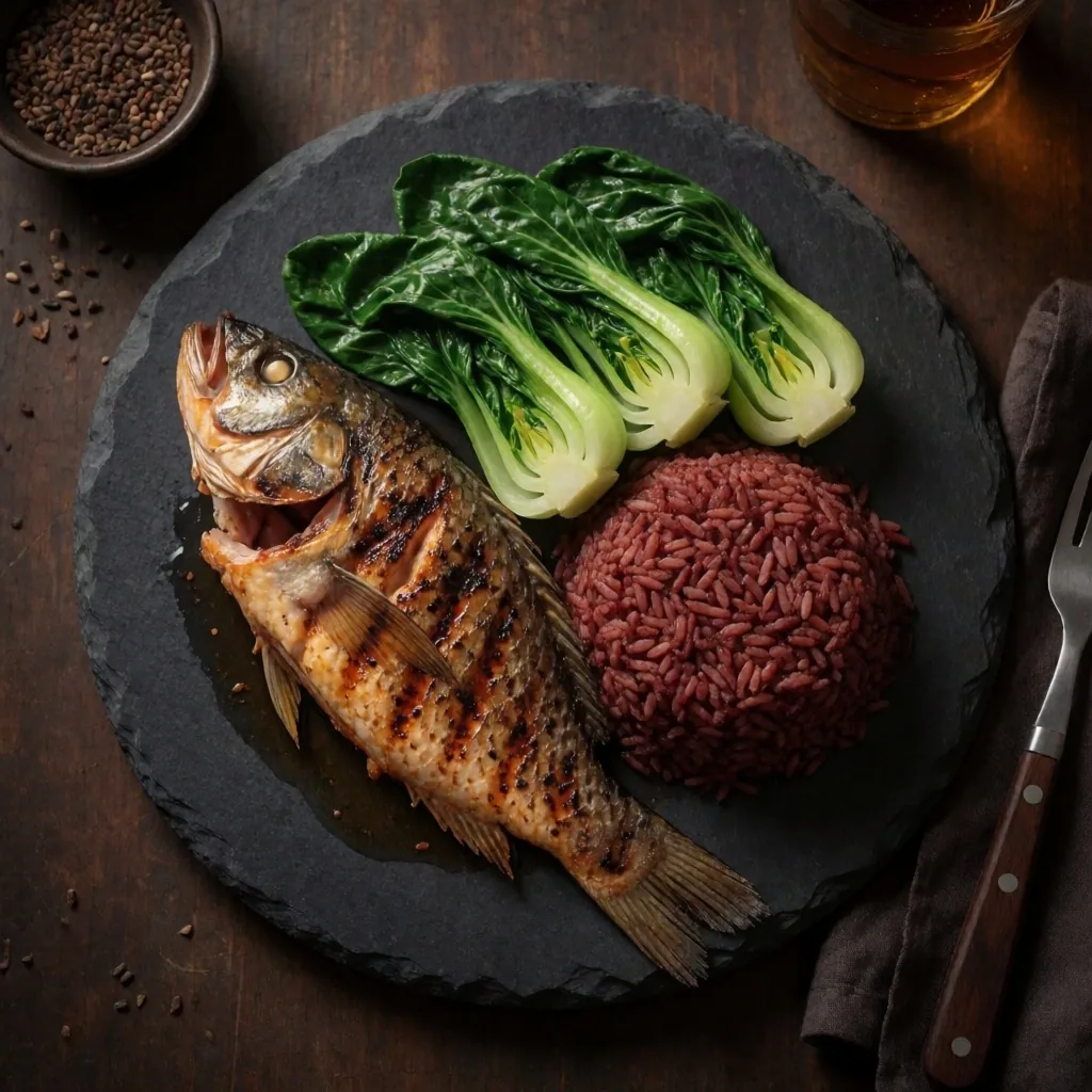 Whole foods nutrition plate